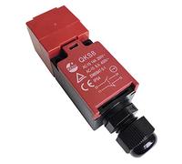 KEDU Door Safety Key Switches NC NO Double Pole Machine Interlock Door Switch QKS8, 2-Pack (F3, M16)