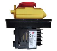 KEDU KJD11 8Pins Electromagnetic Switch Emergency Stop Pushbutton Switches for Industrial Machine Tool Equipment JD3 Relay AC 230V 16A 4NO (230V-8Pins)