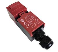 KEDU QKS8 Safety Door Switch Limit Switches Lock Doors Key Switch, 2-Pack (Function F1, Cable Gland M16)