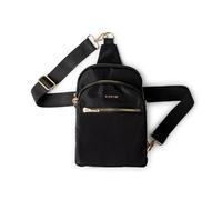 KEDZIE Aura Collection Roundtrip Tie Dye Convertible Sling & Crossbody Bag Cell Phone Purse for Women with Adjustable Strap, Black V2