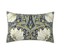 Keebik William Morris Pimpernel Design Throw Pillow Cover Soft Decorative Throw Pillowcases Cushion Case for Home Decor Living Room Bed Couch Car 12x20 Inch