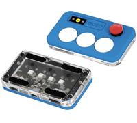 KEEBMONKEY Sayo O3C OSU Rapid Trigger Hall Effect Keyboard with Joystick and Screen, CNC Aluminum RGB One Handed Macro Pad for Rhythm Games,USB-C Custom Programmable keypad (Blue(3 Key))