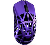 KEEBMONKEY WLMOUSE Beast X 8K Wireless Gaming Mouse with PAW3395 Gaming Sensor, 39g Magnesium Alloy Design, 26K DPI, 8K Polling Rate, Nordic 52840 MCU (Purple(TTC Nihil Switch))