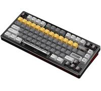 KEEBMONKEY WOBKEY Rainy 75 RT Rapid Trigger CNC Aluminum Wired Gaming Keyboard, Hall Effect Mechanical Keyboard, Adjustable Actuation, 8K Polling Rate, 0.125ms Latency. (Pro Black)
