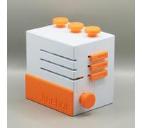 Keebox Orange - 3/5 Difficulty - 3D printed - Sequential Discovery Puzzle Box