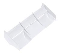 KEEDA 1/8 RC Car Plastic Tail Wing RC Body Shell Rear Wing for 1/8 Scale Short-Course Truck Off-Road Racing Buggy RC Model Car (White)