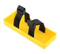 KEEDA Plastic Battery Box Tray Bracket Battery Holder for 1/8 1/10 RC Crawler Car AXIAL SCX10 D90 TRX4 Accessories (Yellow)