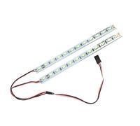 KEEDA RC Drift Car 24 LED Chassis Dazzle Light Underbody Light Kit Accessories for 1/10 1/8 Scale RC Model Car Truck Lighting (Red)