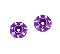 KEEDA Rear Wing M3 Screw Washer Shims for 1/8 1/10 Scale RC Off Road Buggy Short Course Truck Car Tail Wing Accessories (Purple)