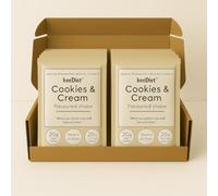 KeeDiet 20x Cookies & Cream Meal Replacement Shakes - Weight Loss Diet Plan - Low Calorie, High Protein, Slimming Shake