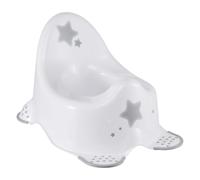 keeeper Stars Baby Potty, From 18 Months to 3 Years, Anti-Slip Design, Adam, White