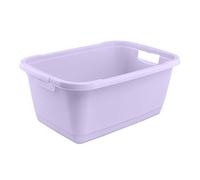 keeeper aenna laundry tub, sturdy plastic, 32 l, laundry basket for up to 7 kg of laundry, violet (Soft Purple)