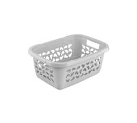 Keeeper Air Permeable Design Laundry Basket 32 litre in Grey Keeeper Grey