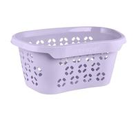 keeeper anton laundry basket with hip support, breathable design, 30.5 l, violet (Soft Purple)