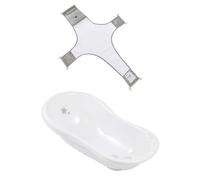 Keeeper Baby Bath with Plug 84Cm & Baby Bath Net, Multi