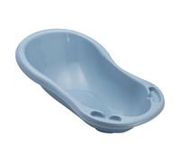keeeper Baby Bath With Plug, Suitable For Babies Aged 0-12 Months, 84 X 49 X 29 Cm, Maria Pure, Blue (Nordic Blue)