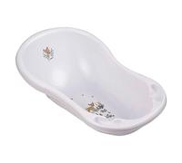 keeeper Bambi ergonomic bathtub with bumper, For newborns up to 12 month olds, 84 cm, Maria, Nordic White (White)