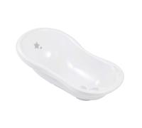 Keeeper Bath Maria with Plug 84cm - Stars - Ergonomic Baby Bath for Safe, Comfor
