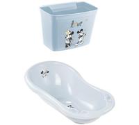 Keeeper Blue Baby Bath Tub 84Cm With Plug & Hanging Organizer Box 4L