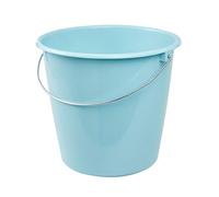 keeeper Bucket 10 l with Metal Handle, Polypropylene, Aqua-Blue