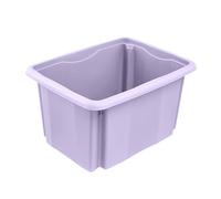 keeeper emil Turn Around Stacking Box, 38 x 28,5 x 20,5 cm, 15 L, Violet (Soft Purple)