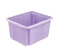 keeeper emil Turn Around Stacking Box, 41 x 34,5 x 22 cm, 24 L, Violet (Soft Purple)