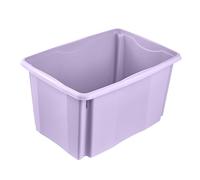 keeeper emil Turn Around Stacking Box, 54,5 x 39 x 29,5 cm, 45 L, Violet (Soft Purple)