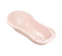 keeeper Ergonomic Baby Bath, for Babies from 0 to Approx. 12 Months, 100 cm, Wiktoria, Nordic Pink