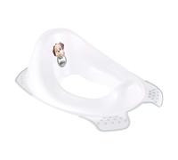 keeeper EWA Children's Toilet Seat, from Approx. 18 Months to Approx. 4 Years, Anti-Slip Function, Design: White Dog