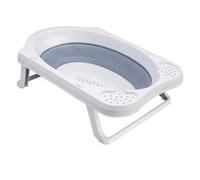 keeeper Foldable Baby Bath With Stopper, From 0 To About 12 Months, 33 L, 48 X 82 X 23.5 Cm, Maja, Blue (Cloudy Blue)