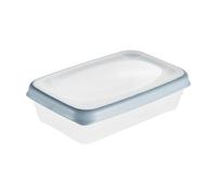 keeeper Food Storage Container, 400 ml, Microwave-Safe, Stackable, Dishwasher Safe, 15 x 10 x 4 cm, Franco, Nordic Blue