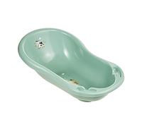 Keeeper Funny Farm Ergonomic Baby Bath, From 0 to Approx. 12 Months, 84 cm, Wiktoria, Nordic Green