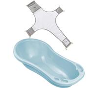 Green Funny Farm Baby Bath 100cm & Baby Bath Safety Net Keeeper Multi One Size