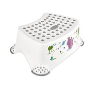 keeeper Hippo Step Stool, For 18 months to 10-years, Anti-Slip Design, Tomek, White