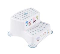 Keeeper Igor Double Step Stool - Peppa Pig, Anti-Slip, Lightweight for Kids (3-1