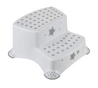 keeeper Stars Step Stool, Two-Tier, For 18 months to 10-years, Anti-Slip Design, Igor, White