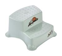keeeper igor two-step step stool Lazy Lui, from approx. 3 to 14 years, anti-slip function, Green (Soft Green)