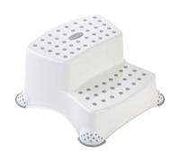 keeeper igor Two-Step Stool Pure, From Approx. 3 to 14 years, Anti-Slip Function, White