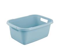 keeeper Laundry Basket, Strong Plastic, 32 L, Aenna, Nordic Blue