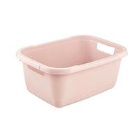 keeeper Laundry Basket, Strong Plastic, 32 L, Aenna, Nordic Pink