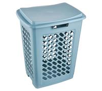 Keeeper Laundry Hamper With Hinged Lid 60 Litre - Blue
