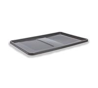 keeeper Lid for Robert Transport Box and Basket, 60 x 40 cm, Roberta, Graphite Grey