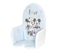 keeeper Mickey pad for high chair, Universal for high chairs, With Velcro fasteners, Lena, Blue ( Dark Blue)