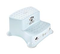 keeeper Micky Two-step step stool, From approx. 3 to approx. 14 years, Anti-slip function, Igor, Sky blue