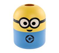 keeeper minions storage container Bob, 20 x 20 x 25 cm, 6 l, stackable and easy to open, storage box with Despicable Me design, Yellow (Sunny Yellow)