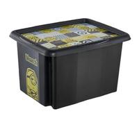 Keeeper Minions Turning Stacking Box 15 Litre - Black