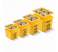 Keeeper Minions Turning Stacking Box 15L, 24L, 30L & 45L Set - Yellow, Yellow
