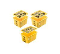 Keeeper Minions Turning Stacking Box 15L, 24L & 30L Set - Yellow