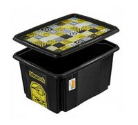 Keeeper Minions Turning Stacking Box 30 Litre - Black Keeeper Black