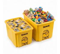 Keeeper Minions Turning Stacking Box 30L & 45L Set - Yellow, Yellow